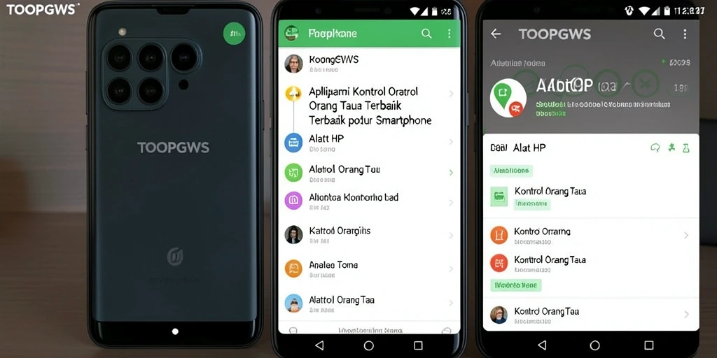 Tampilan antarmuka TOOPGWS yang intuitif dan mudah digunakan.